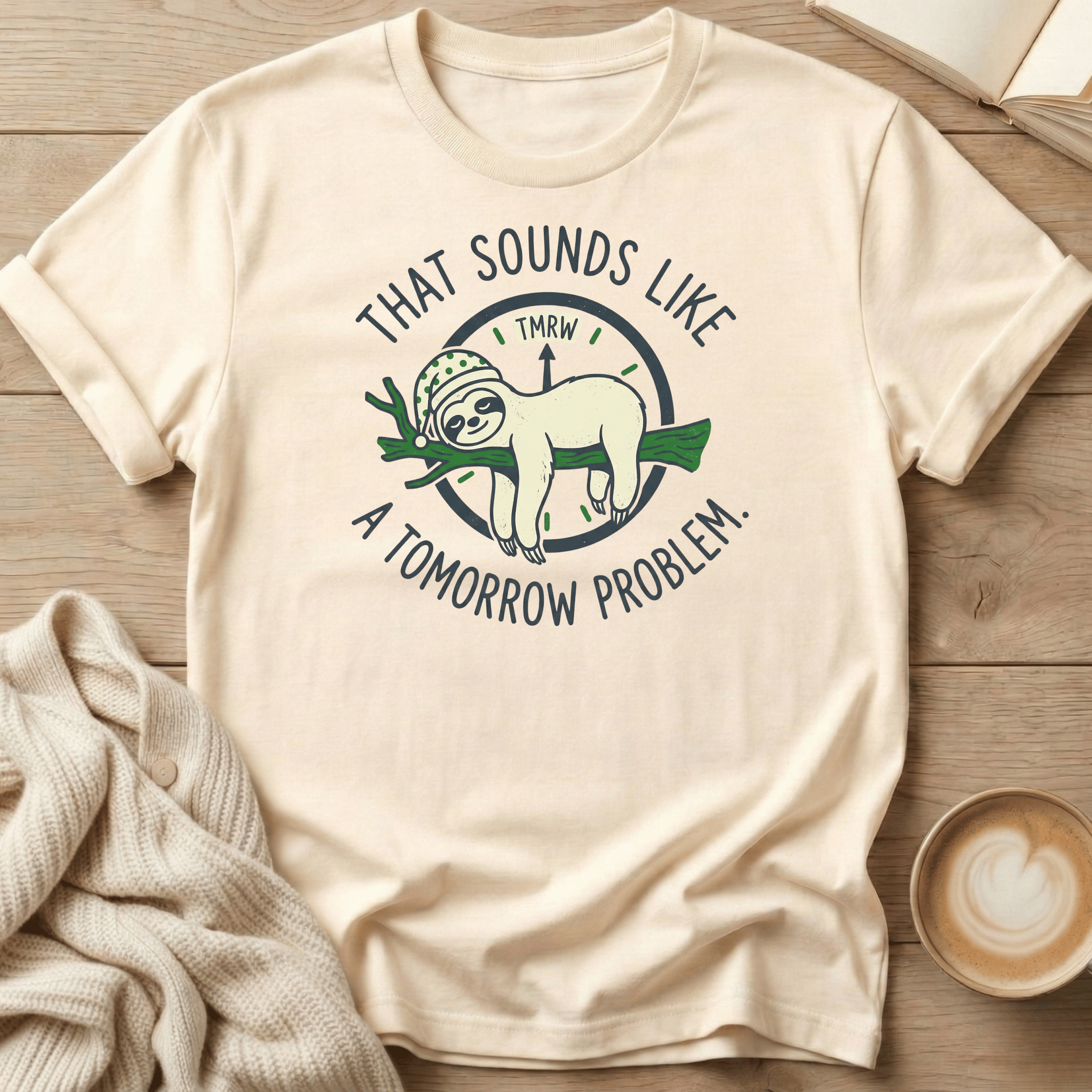 That Sounds Like a Tomorrow Problem Sloth T-Shirt