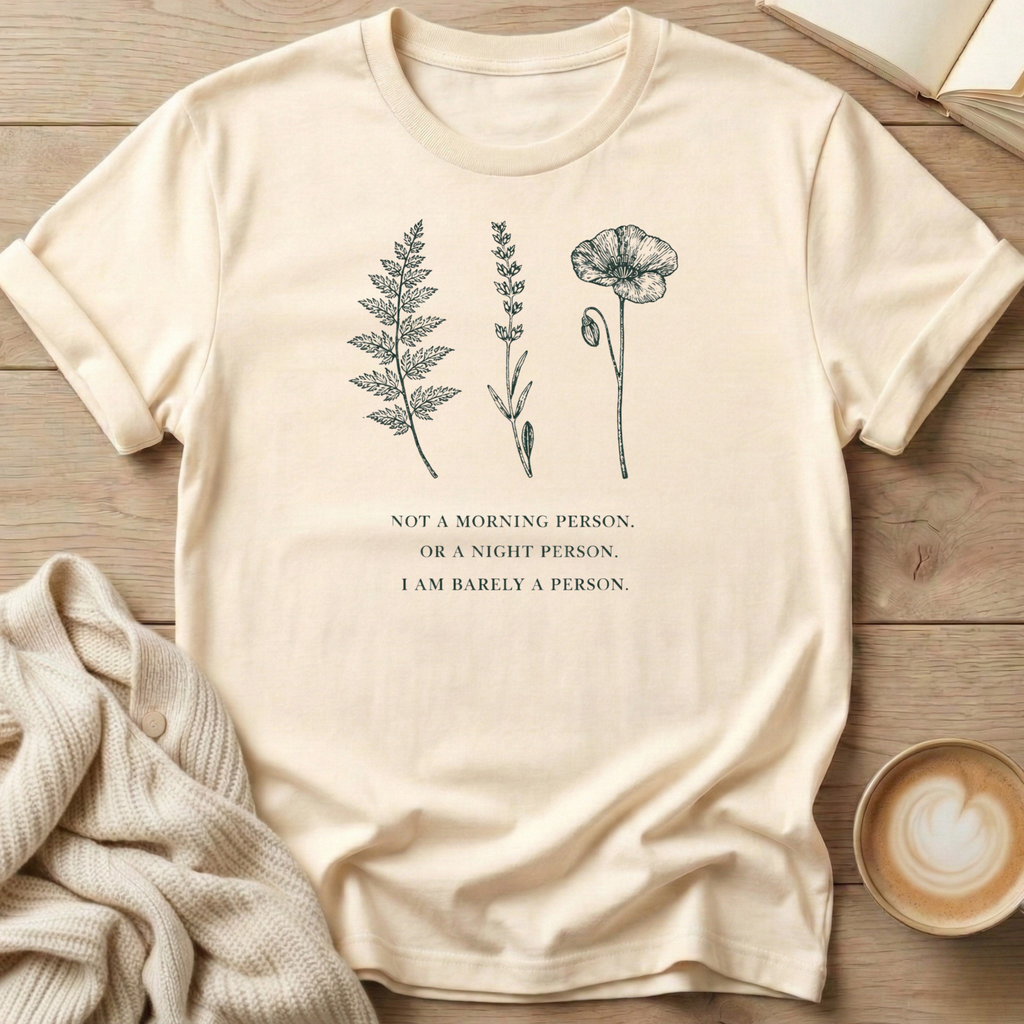 Botanical Barely a Person T-Shirt