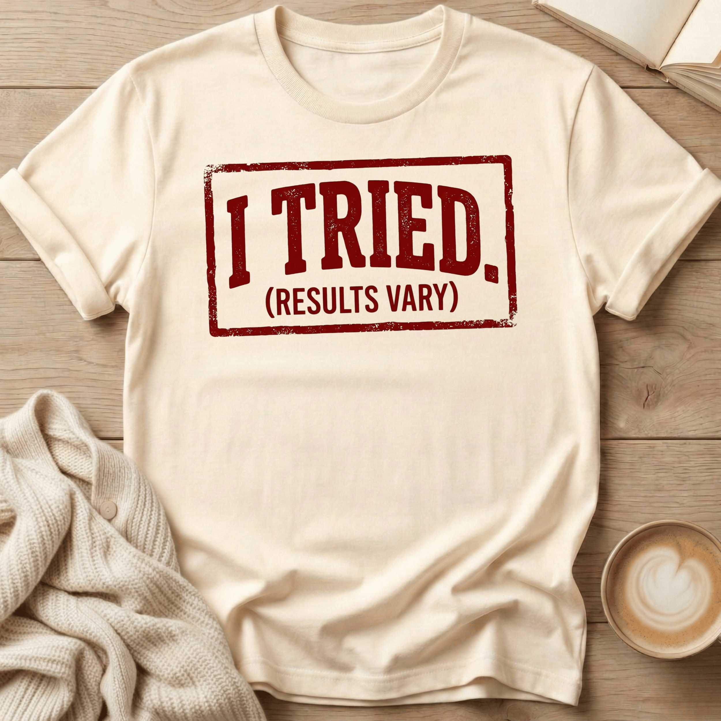 I Tried (Results Vary) T-Shirt
