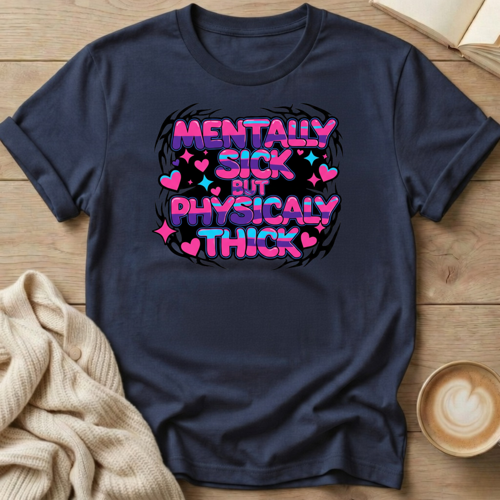 Mentally Sick Physically Thick T-Shirt