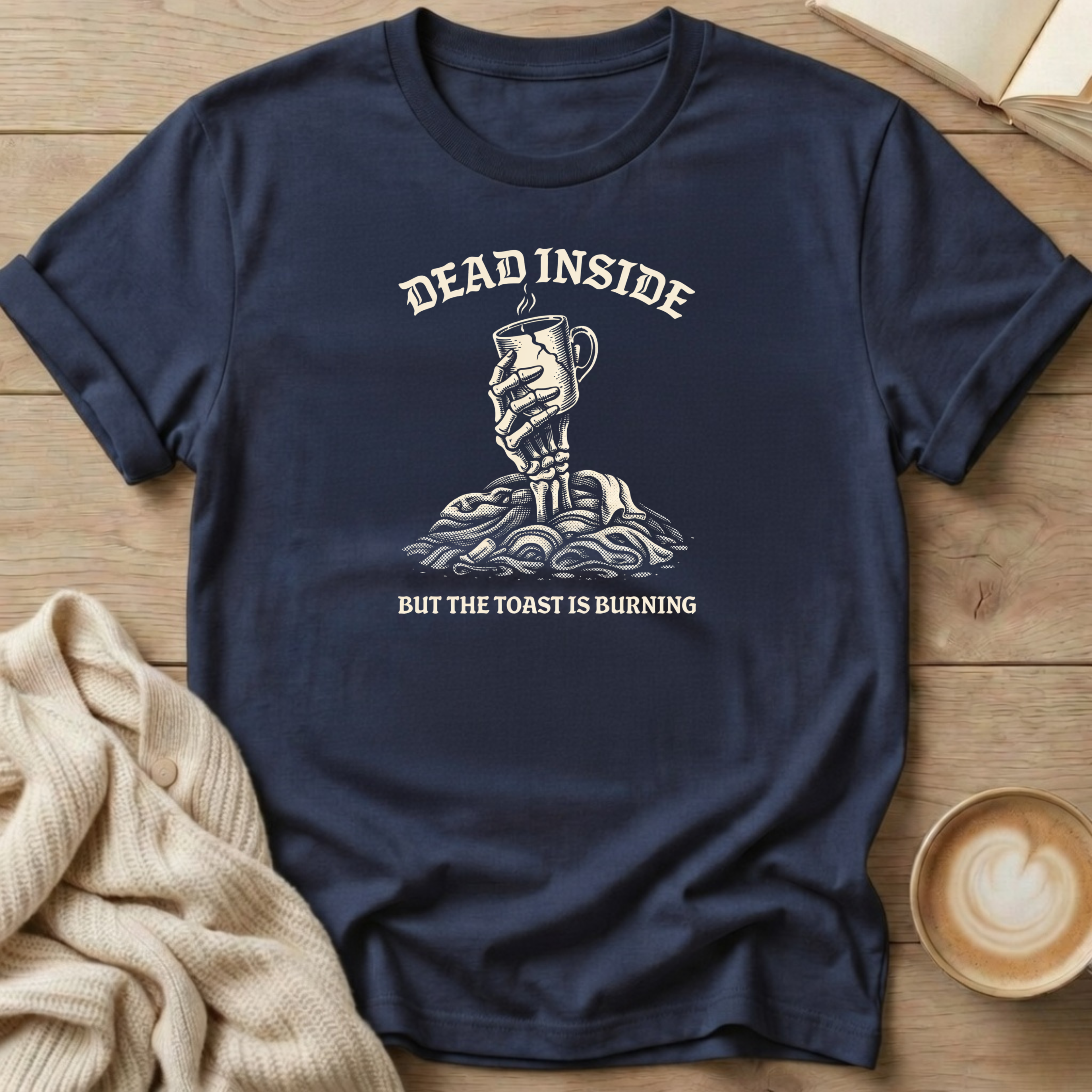 Dead Inside Toast T-Shirt