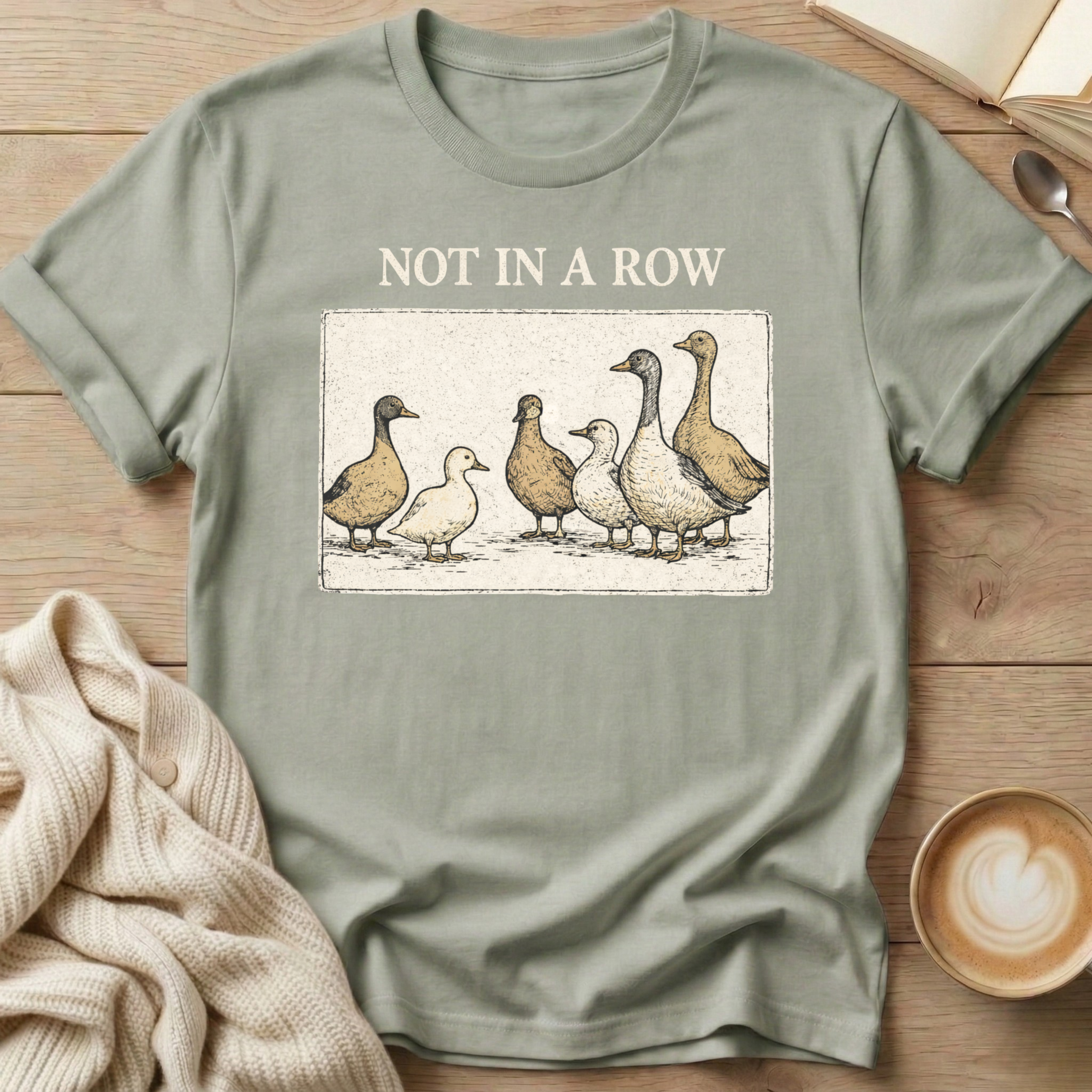 Ducks Not in a Row T-Shirt