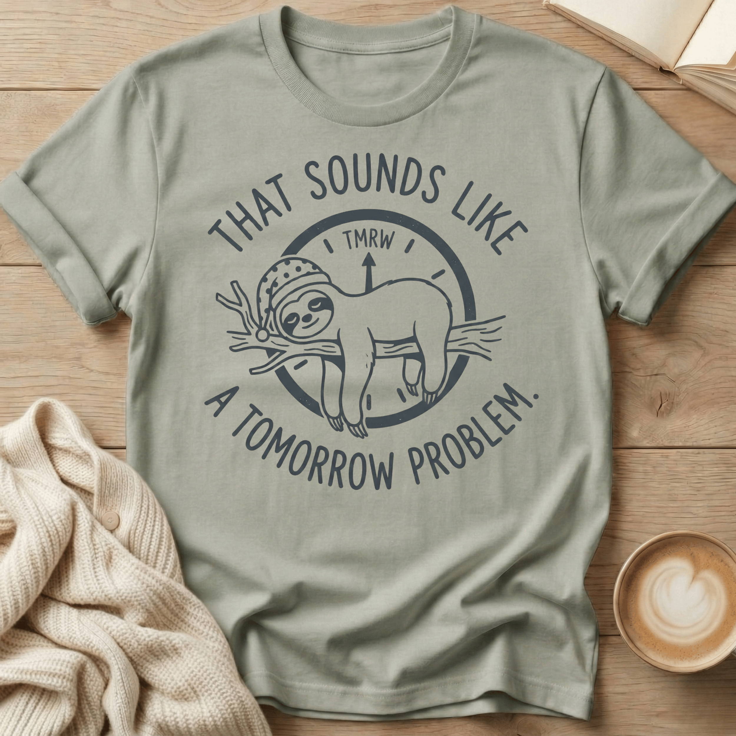 Sloth "That Sounds Like a Tomorrow Problem" T-Shirt