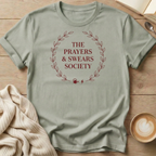 Prayers & Swears Wreath T-Shirt
