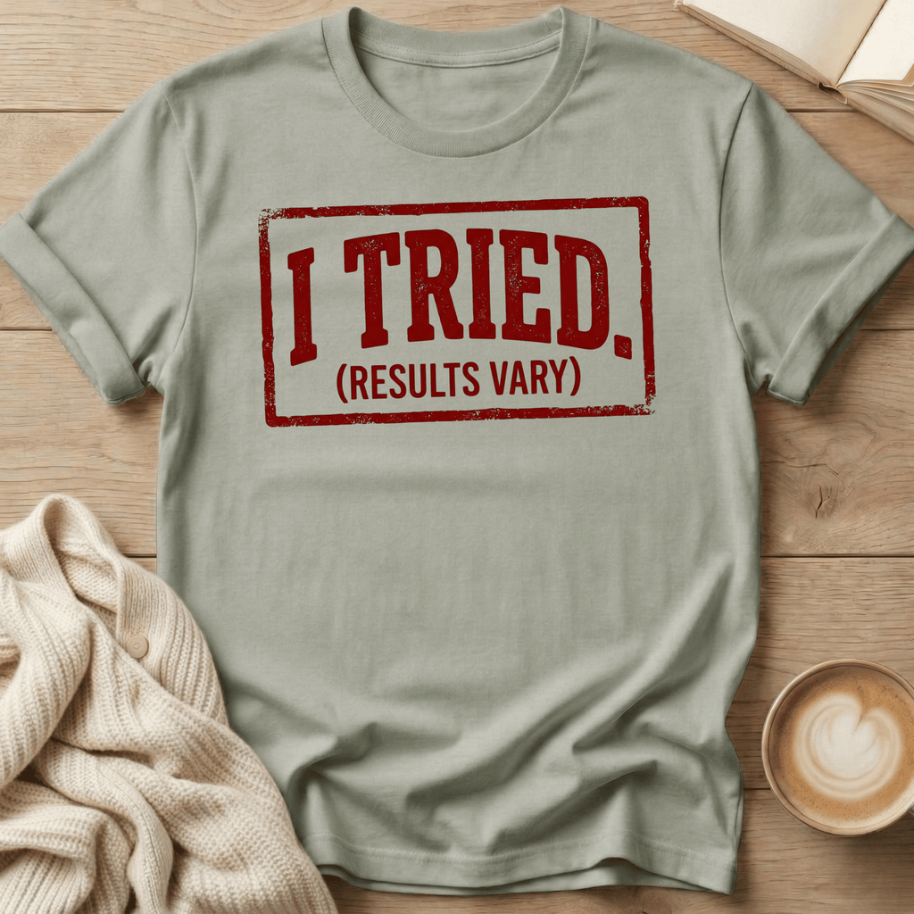 I Tried (Results Vary) T-Shirt