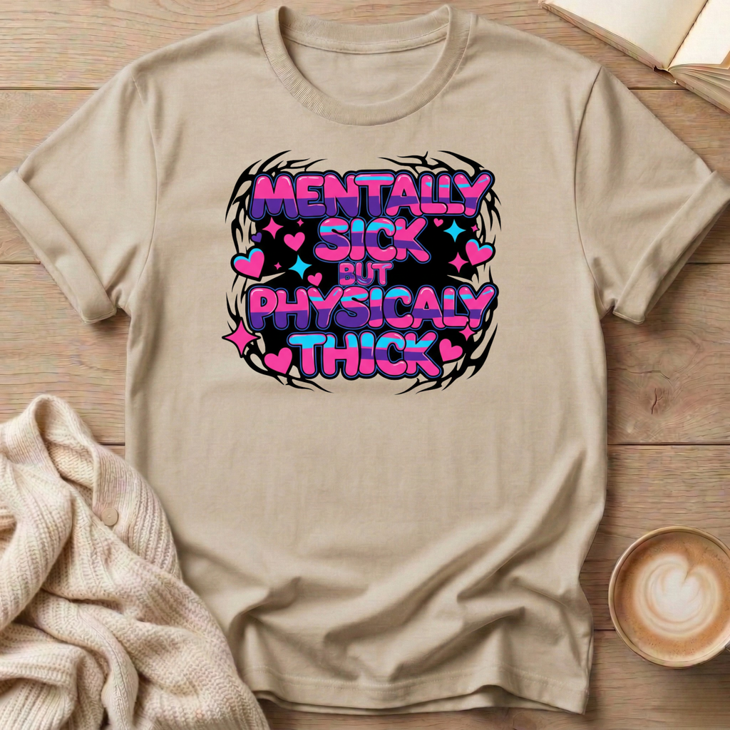 Mentally Sick Physically Thick T-Shirt