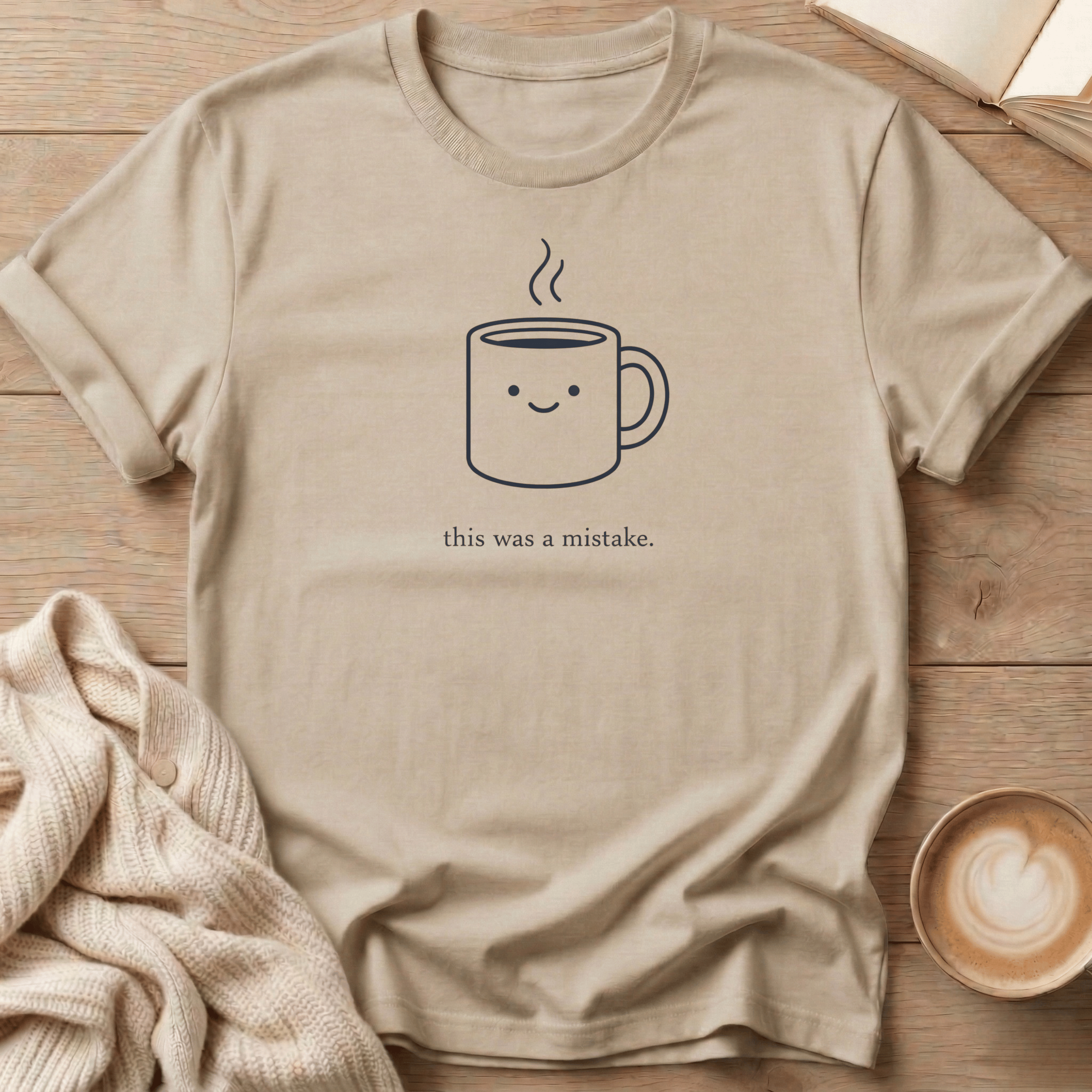 This was a mistake. Coffee Mug T-Shirt