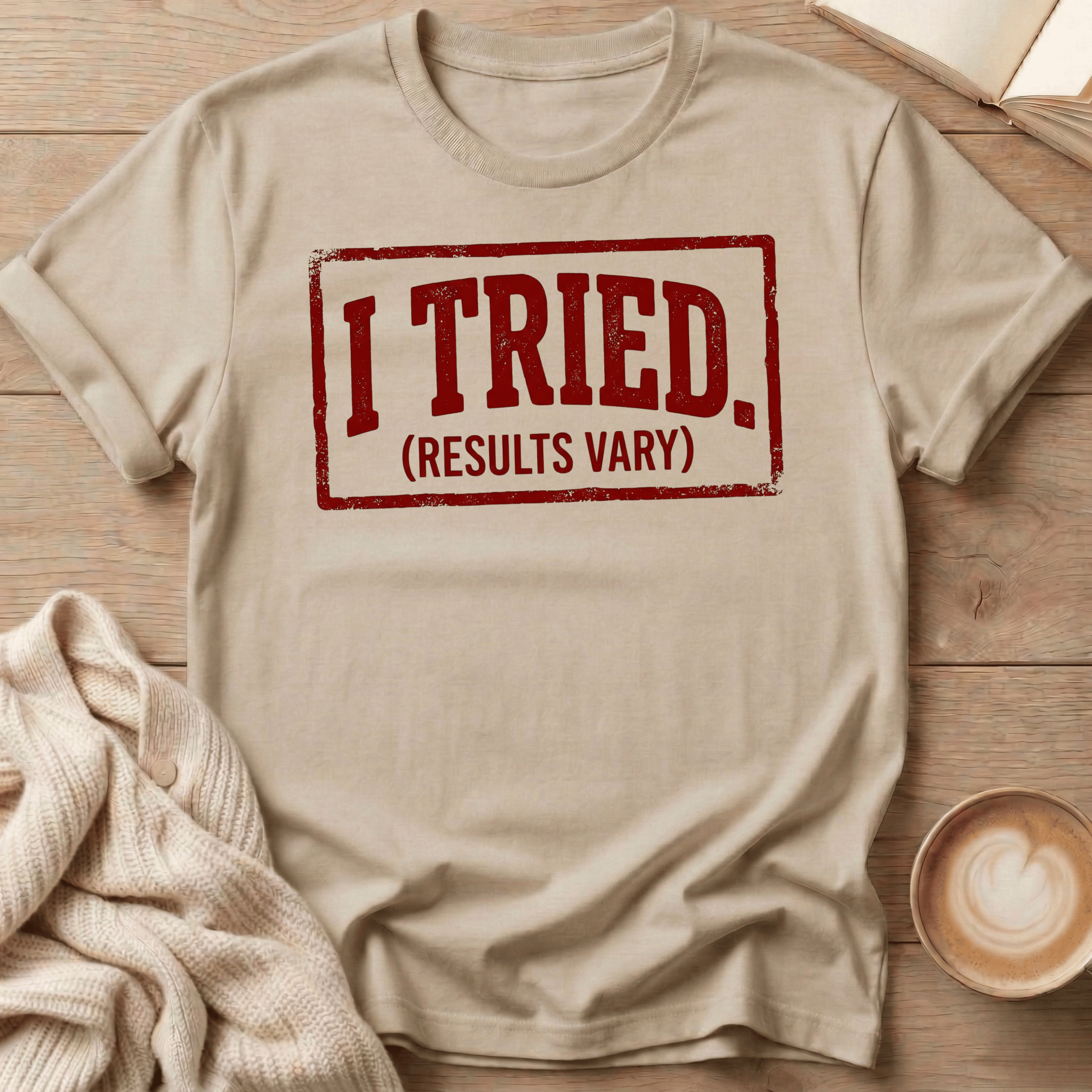 I Tried (Results Vary) T-Shirt