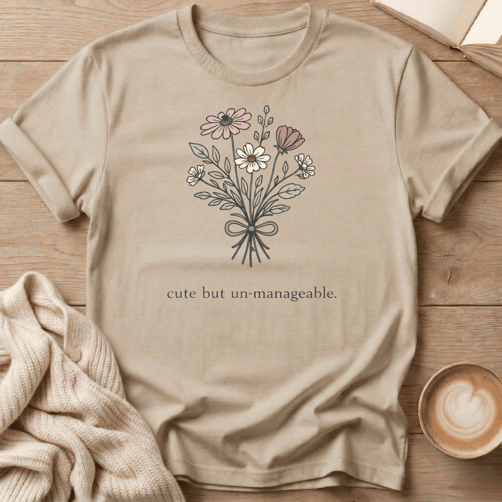 Cute but Un-manageable - T‑Shirt