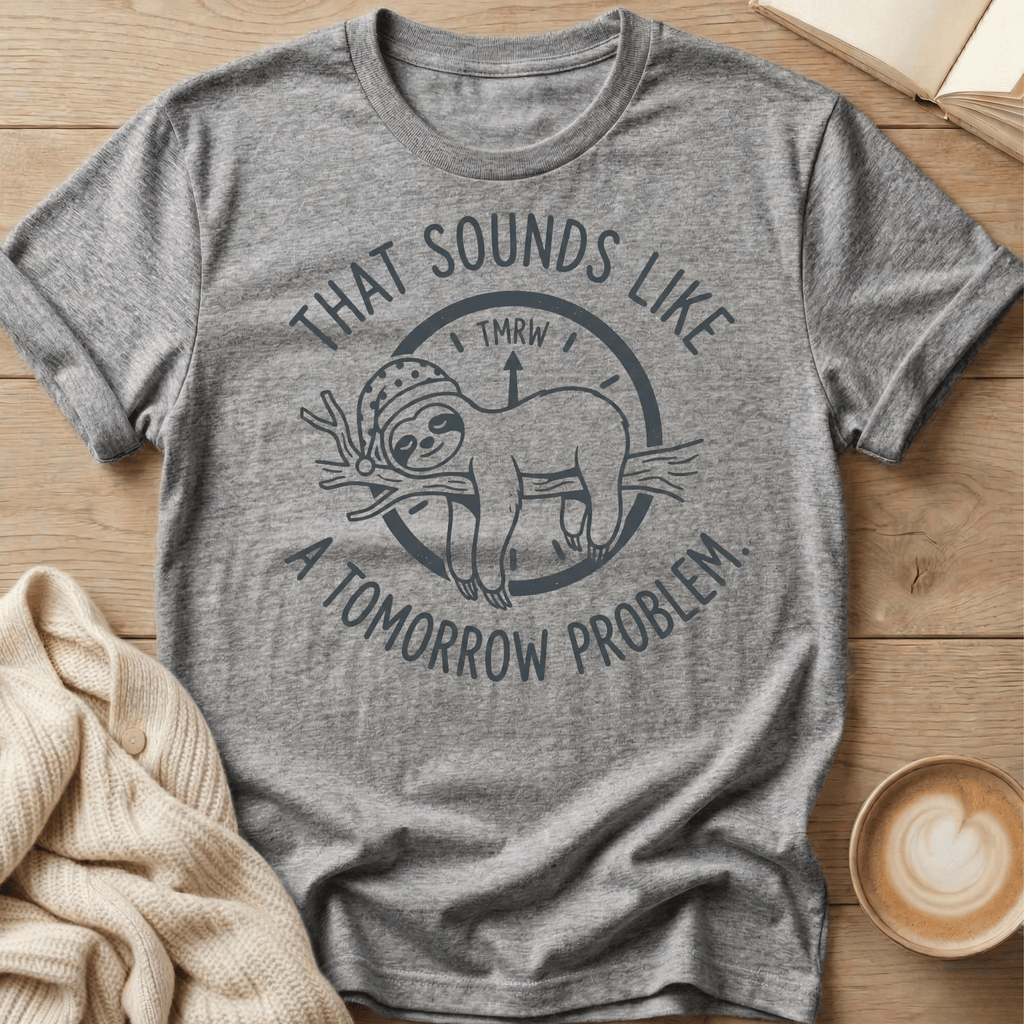 Sloth "That Sounds Like a Tomorrow Problem" T-Shirt