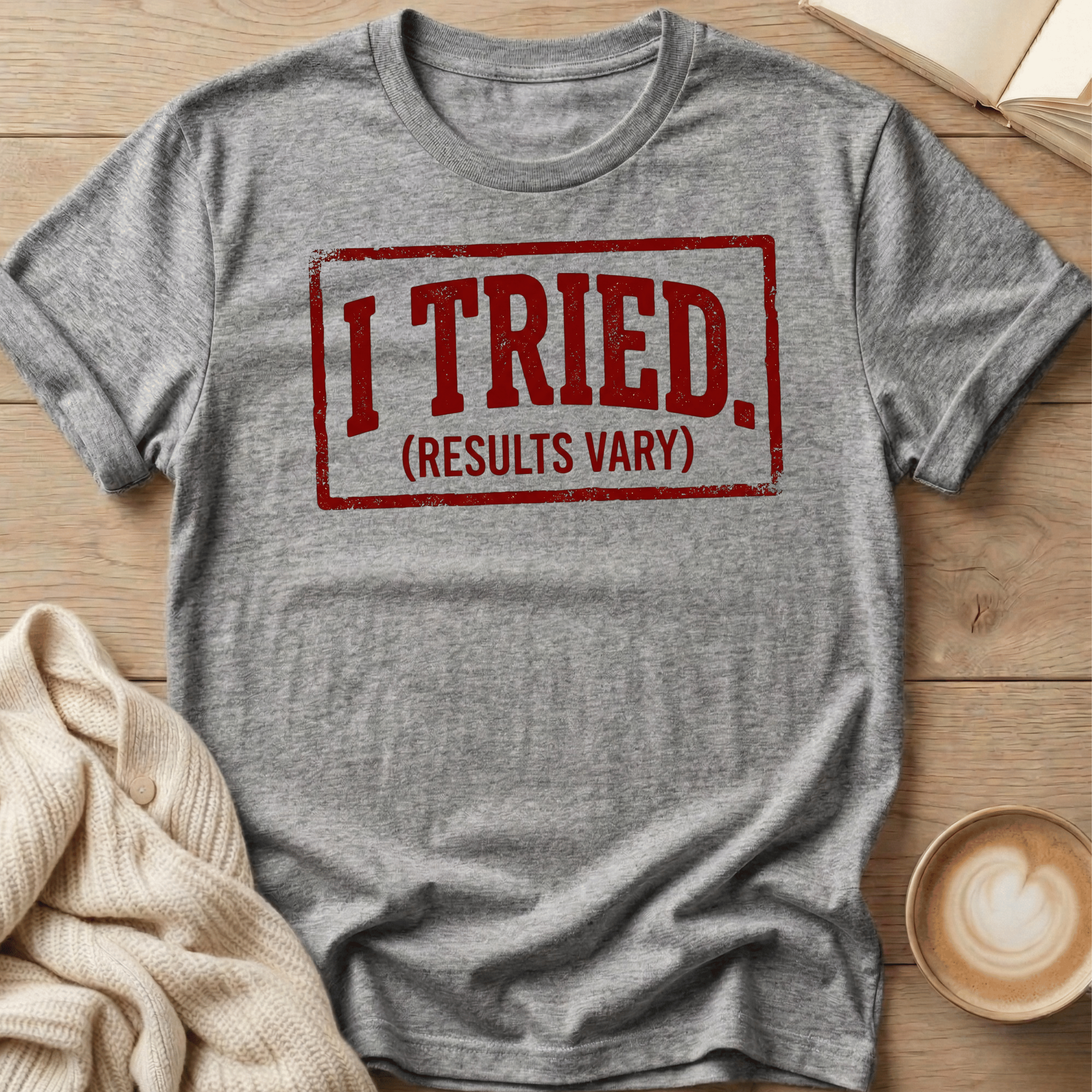 I Tried (Results Vary) T-Shirt