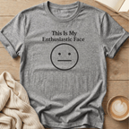 This Is My Enthusiastic Face Emoji T-Shirt