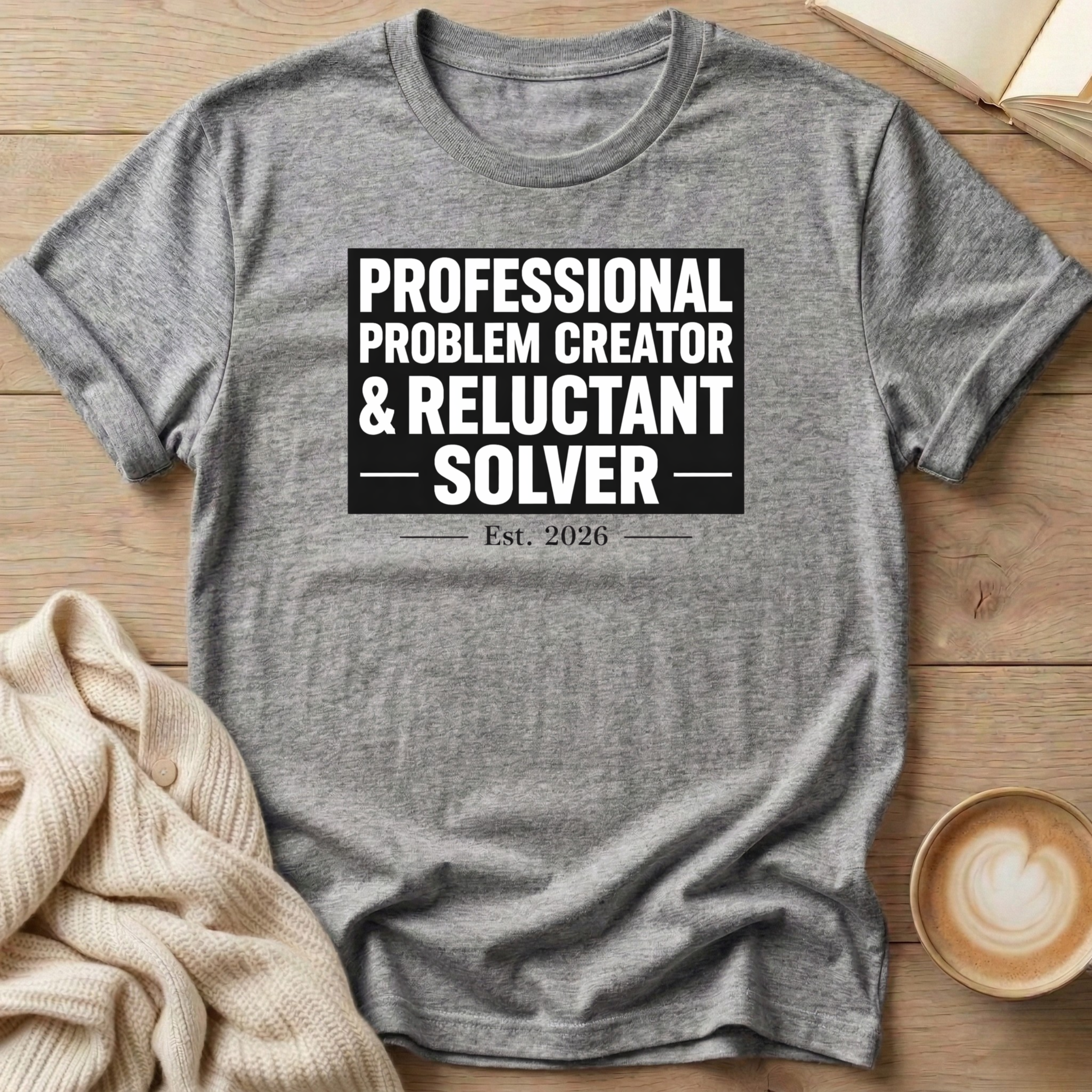 Professional Problem Creator Reluctant Solver T-Shirt