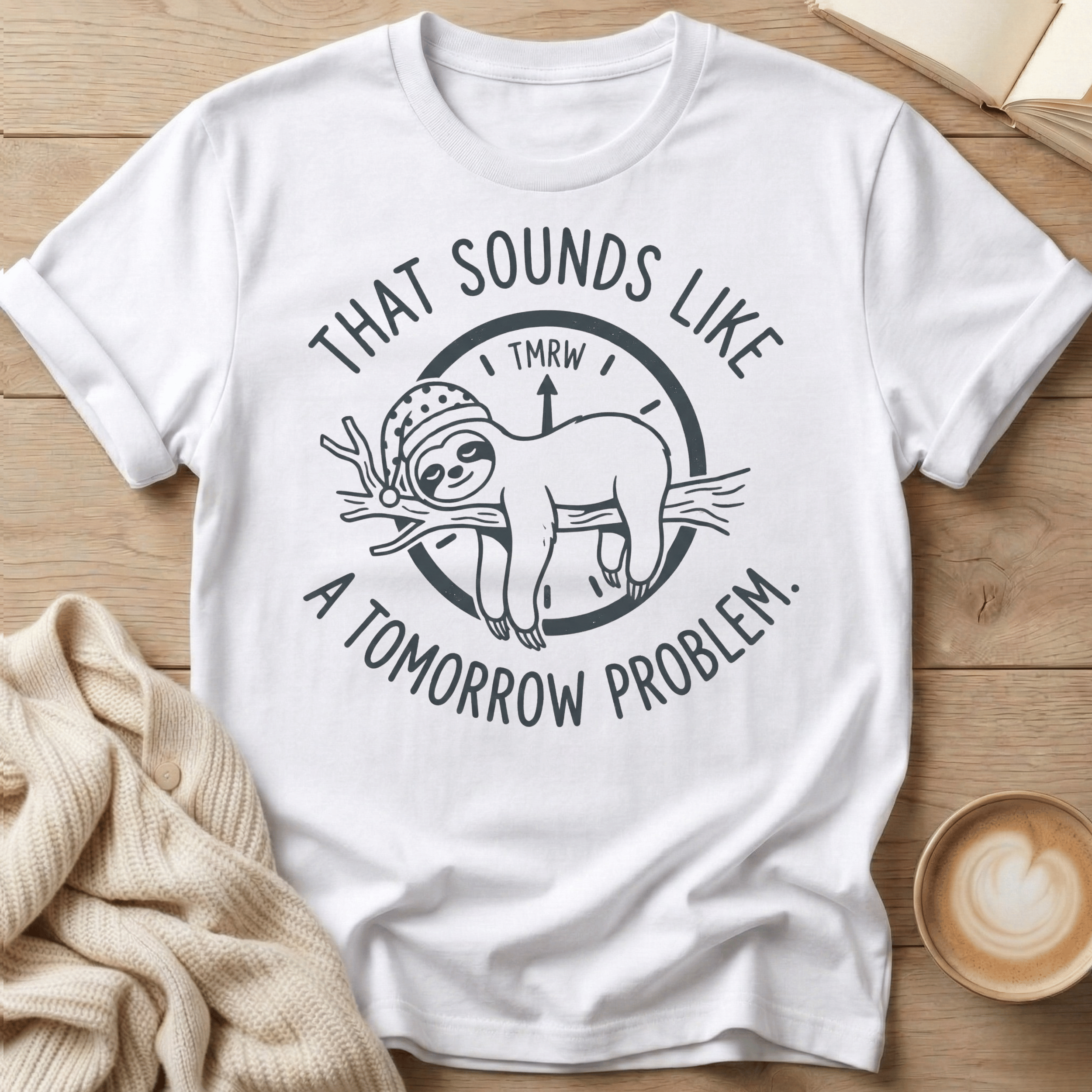 Sloth "That Sounds Like a Tomorrow Problem" T-Shirt