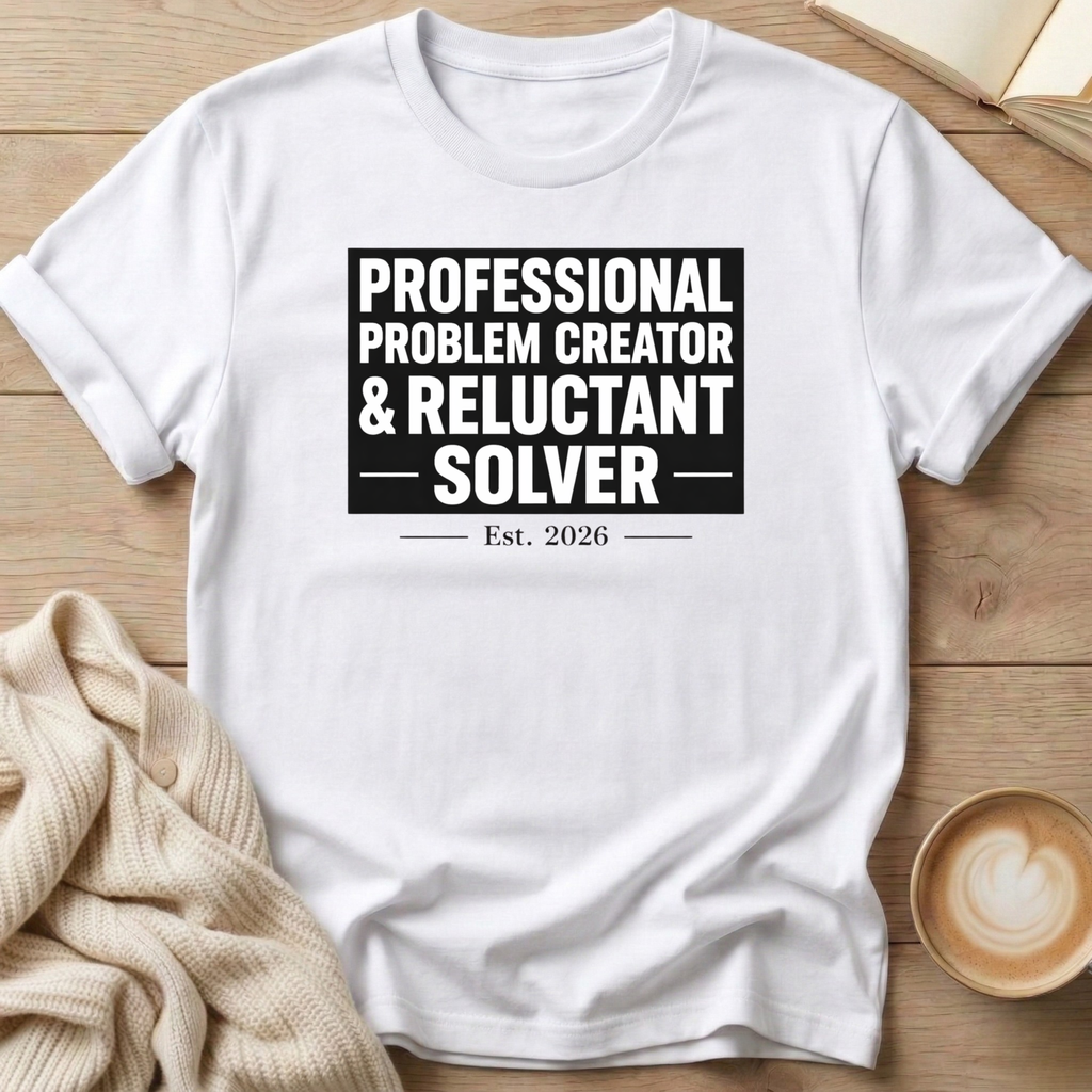 Professional Problem Creator Reluctant Solver T-Shirt
