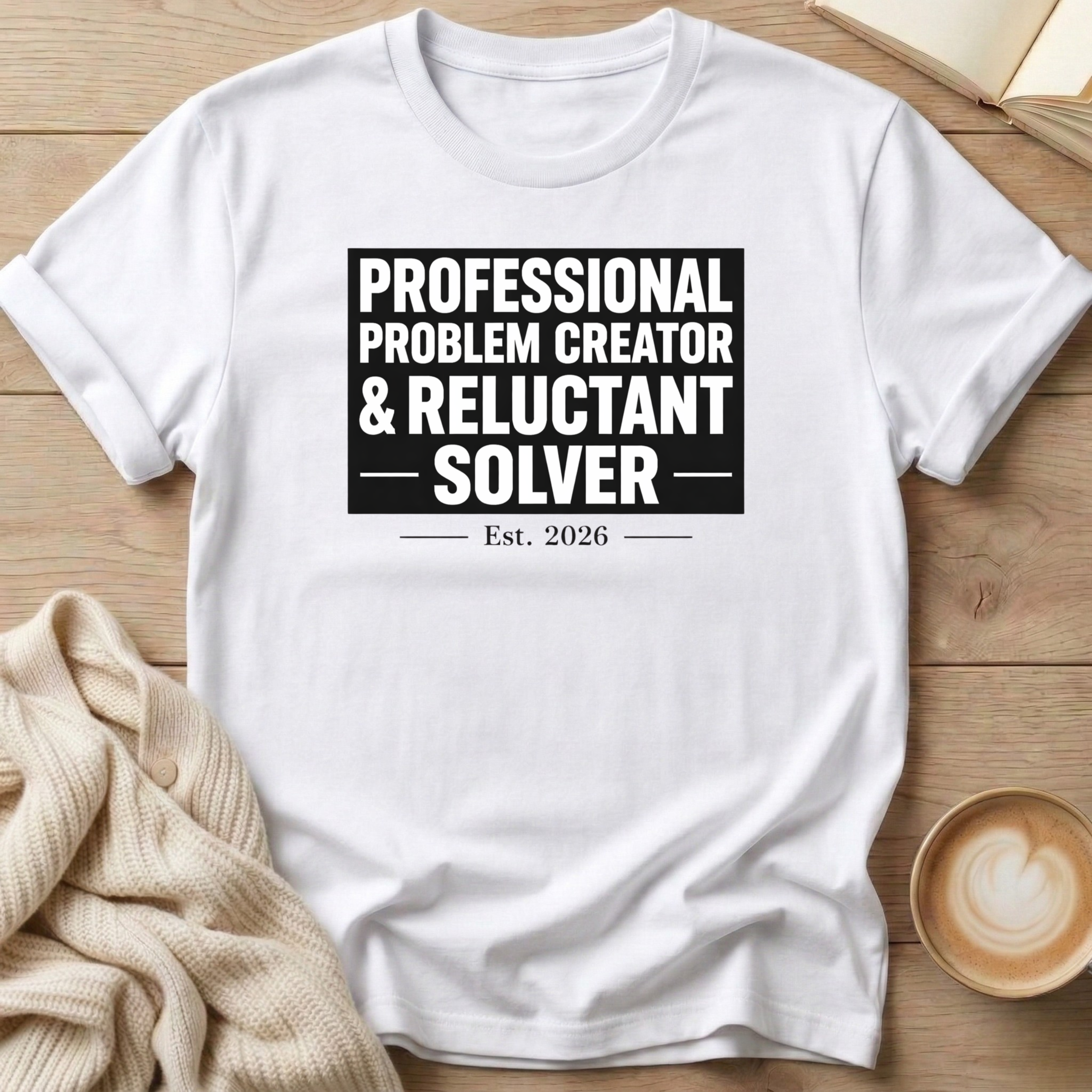Professional Problem Creator Reluctant Solver T-Shirt